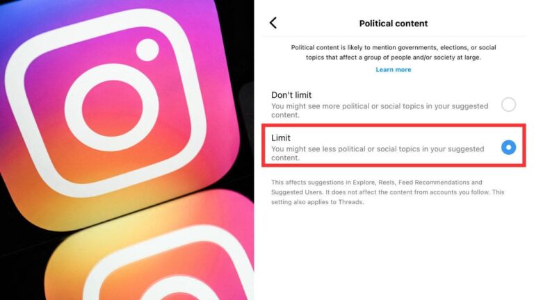 Instagram political content 1