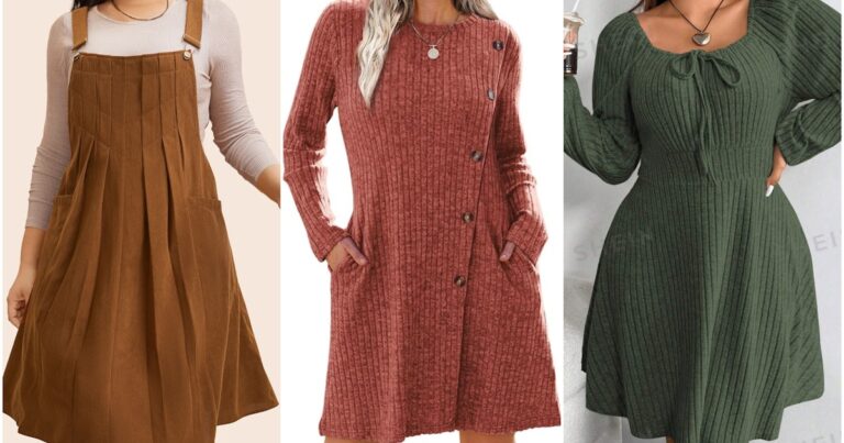 cozy fall dresses 1