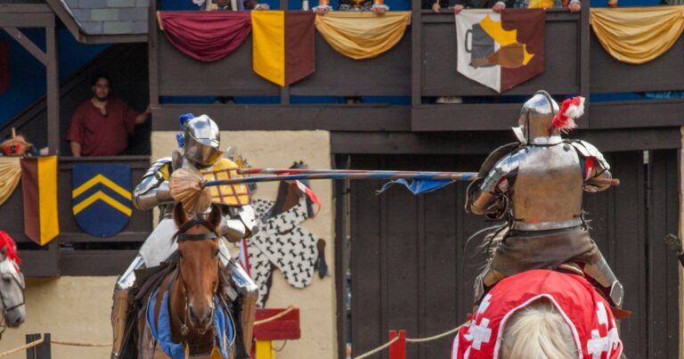 knights jousting at maryland