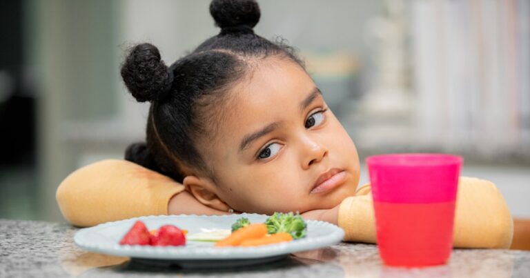 upset toddler refuses to