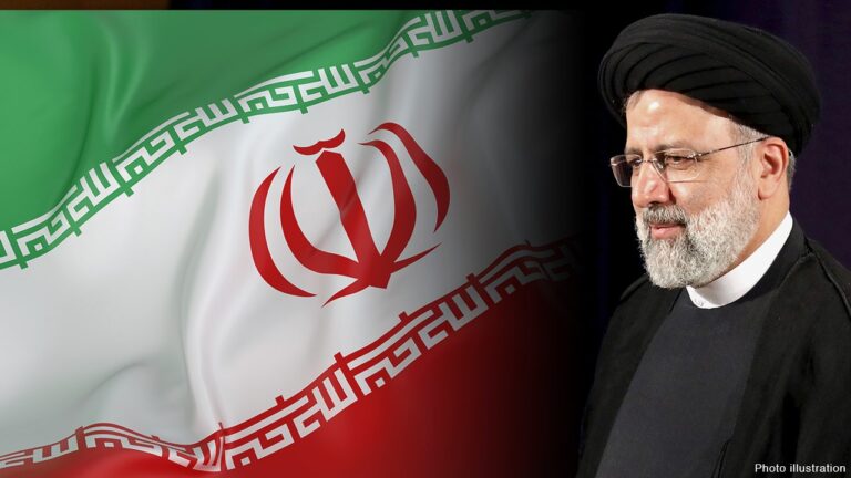 Ebrahim Raisi Iran Flag