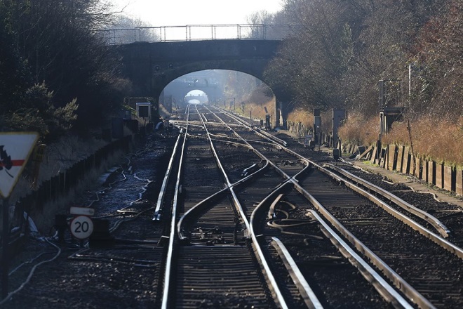 Generic rail Keymer Junction infrastructure railway track bridge 660