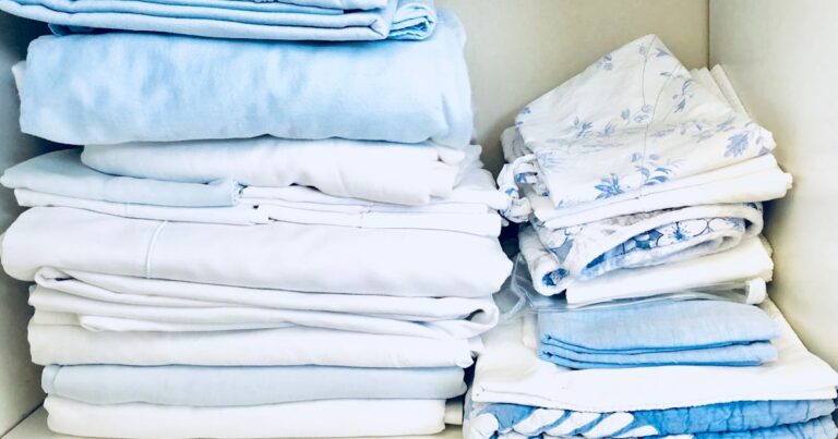 linen folded neatly
