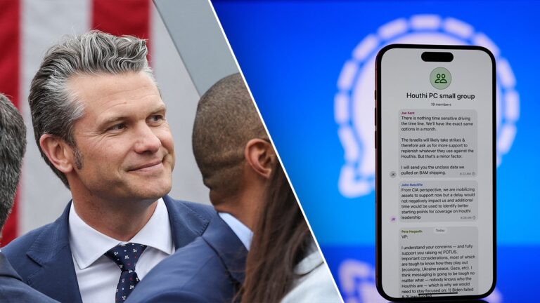 hegseth and signal chat