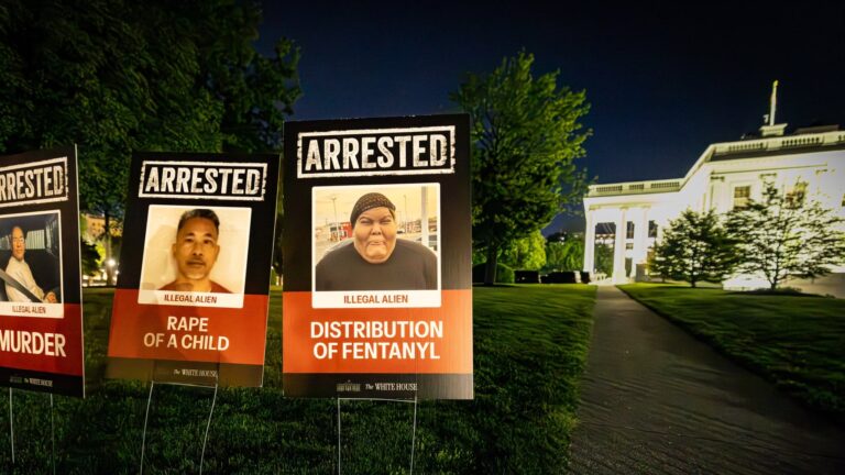 illegal immigrnat white house post